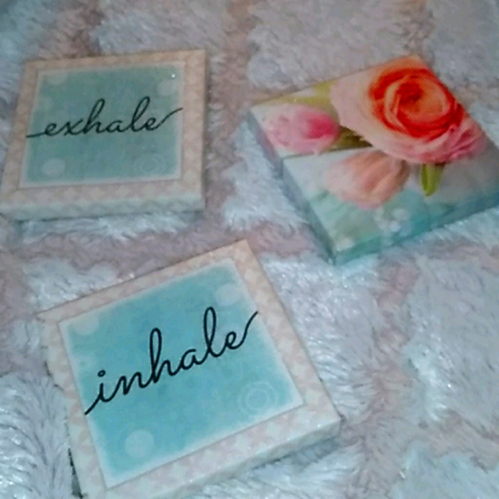 Inhle/exhale canvas painting